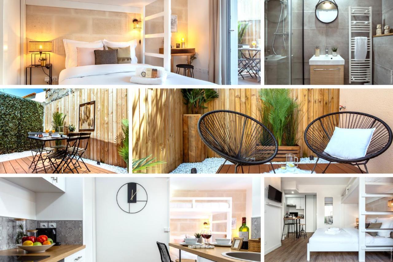 Life&Travel - Studio Cosy - Parking - Terrasse Bordeaux Eksteriør billede