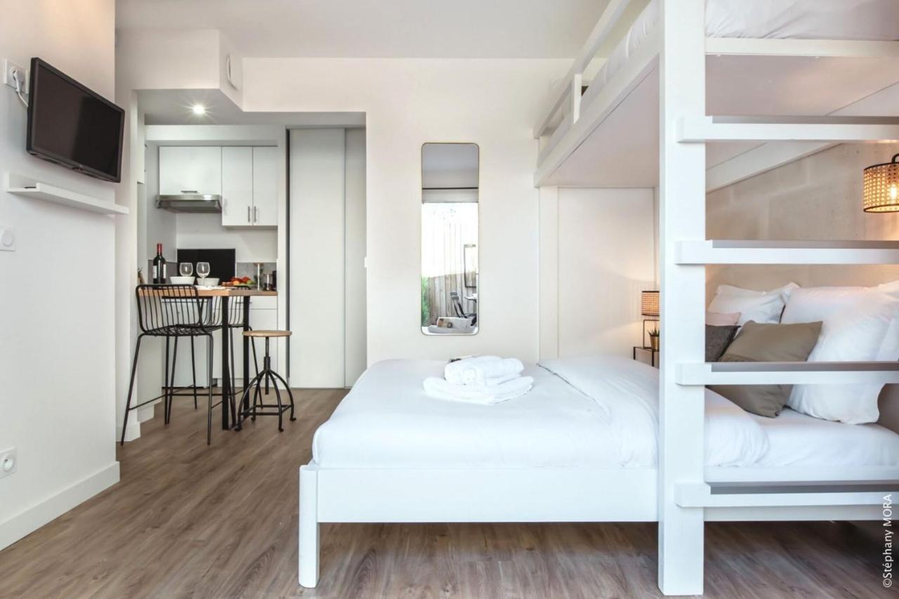 Life&Travel - Studio Cosy - Parking - Terrasse Bordeaux Eksteriør billede